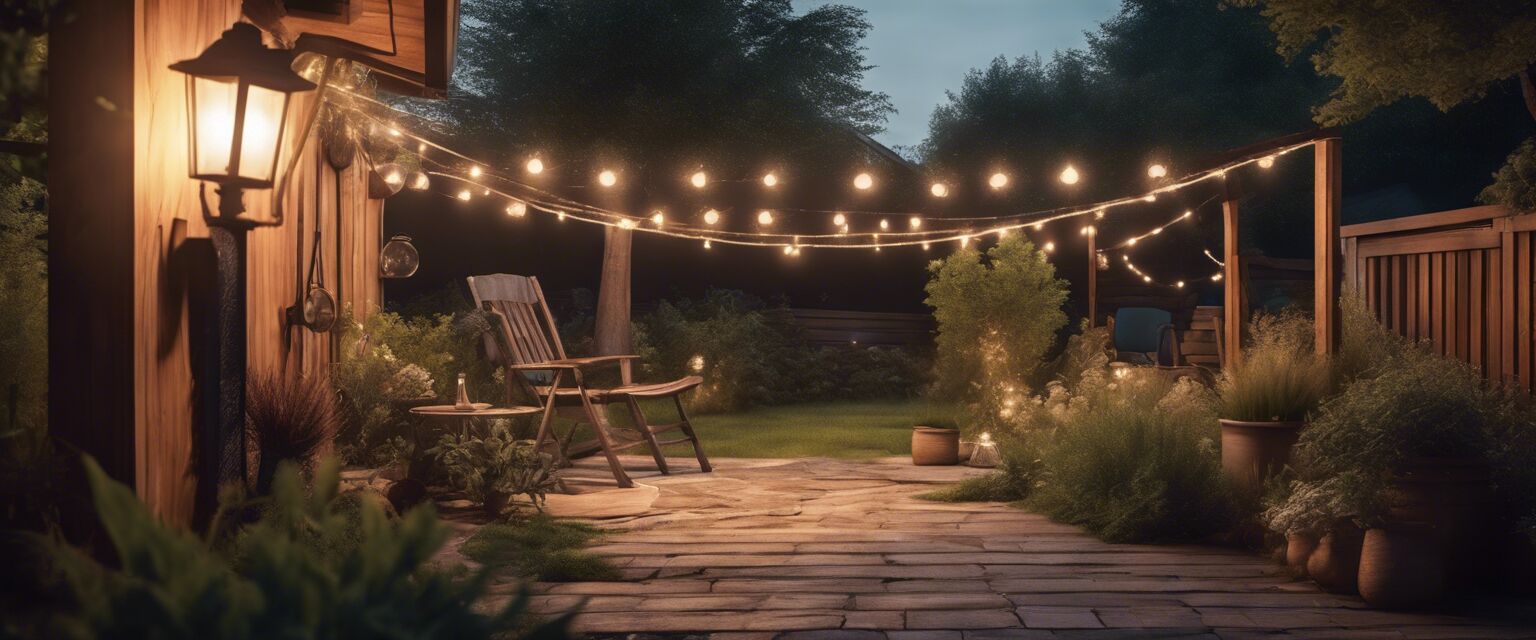 Garden lighting style